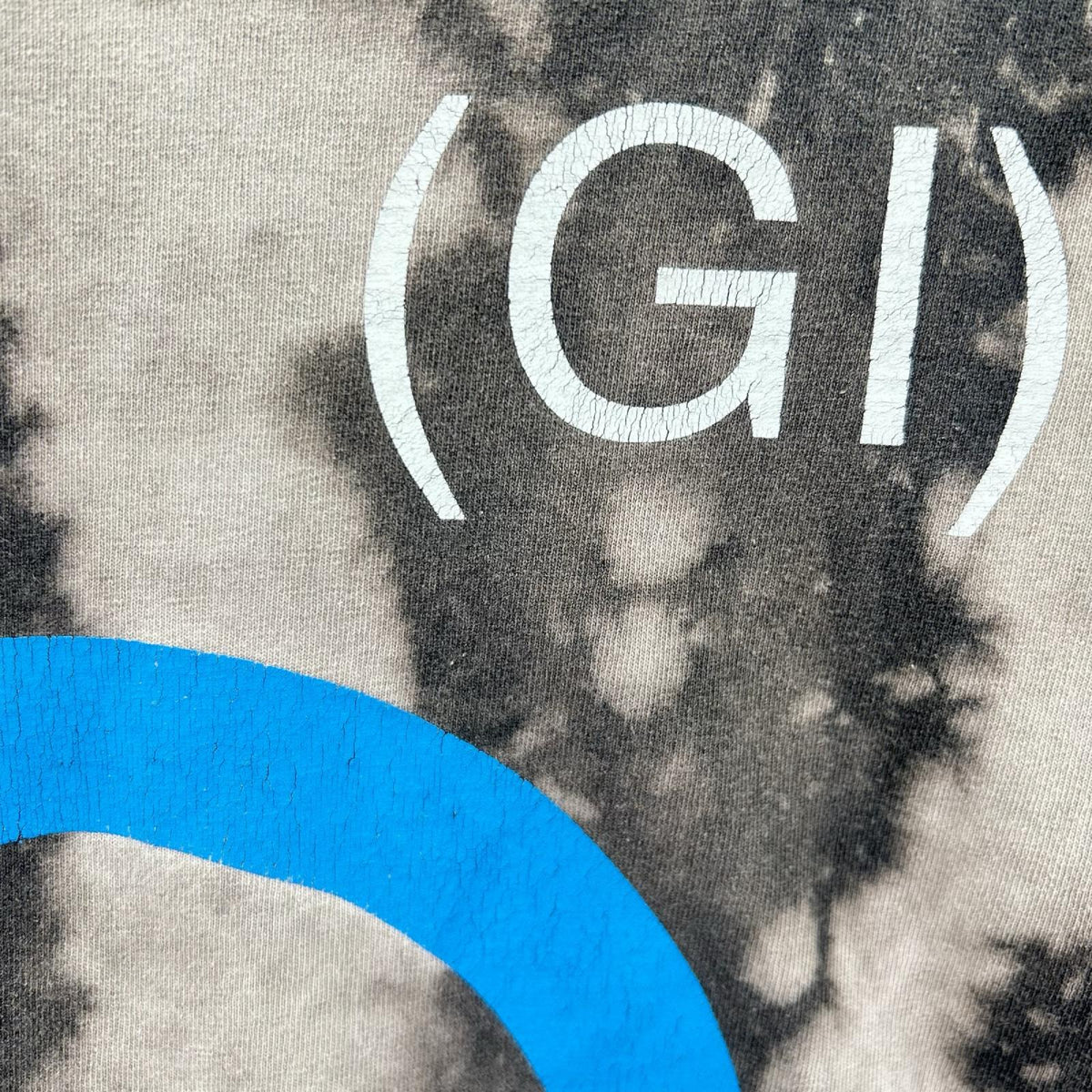 半袖Ｔシャツ XLARGE×PREASURES×The Germs ﾀｲﾀﾞｲﾌﾟﾘﾝﾄTee M M グレー