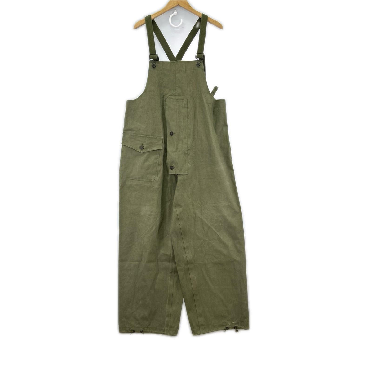 オーバーオール 40s U.S.NAVY N-2 ﾚｲﾝﾃﾞｯｷﾊﾟﾝﾂ グリーン