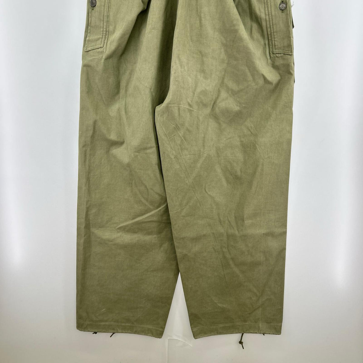 オーバーオール 40s U.S.NAVY N-2 ﾚｲﾝﾃﾞｯｷﾊﾟﾝﾂ グリーン