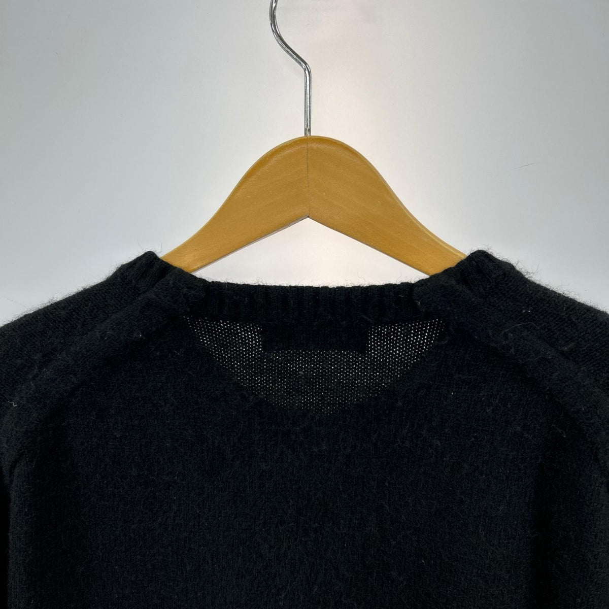 カーディガン COOR RaccoonCropRoundcardigan ブラック