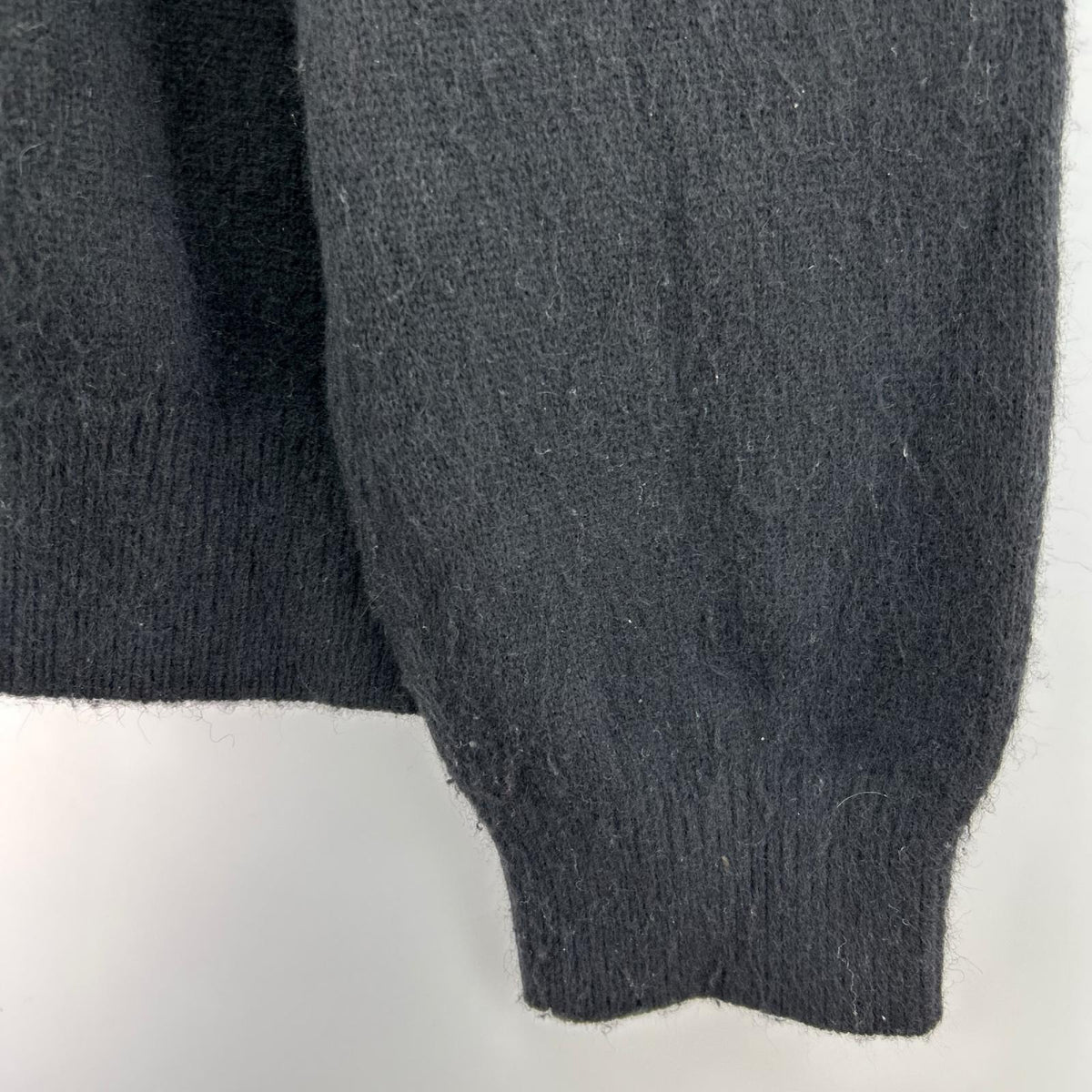 カーディガン COOR RaccoonCropRoundcardigan ブラック