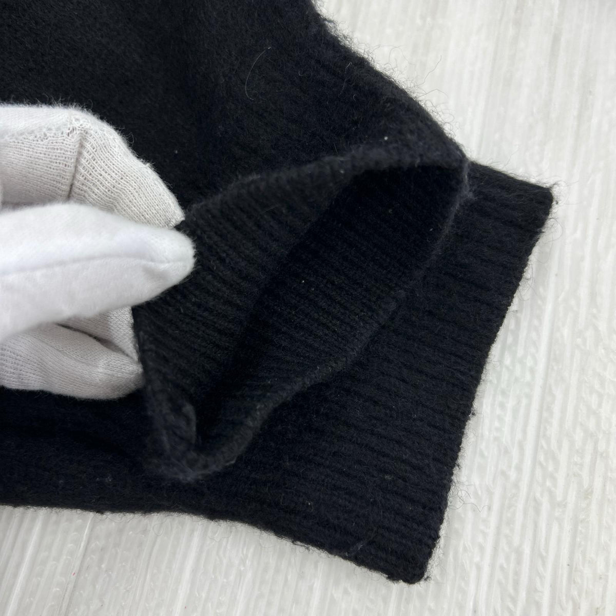 カーディガン COOR RaccoonCropRoundcardigan ブラック