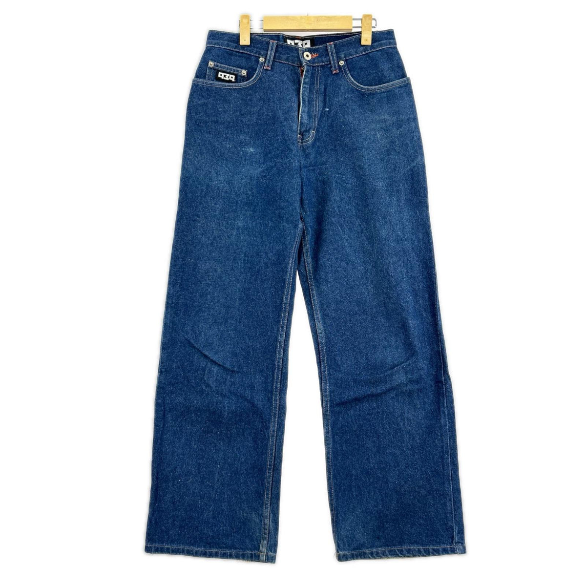 デニムパンツ 939 indigo baggy denim 30 ブルー
