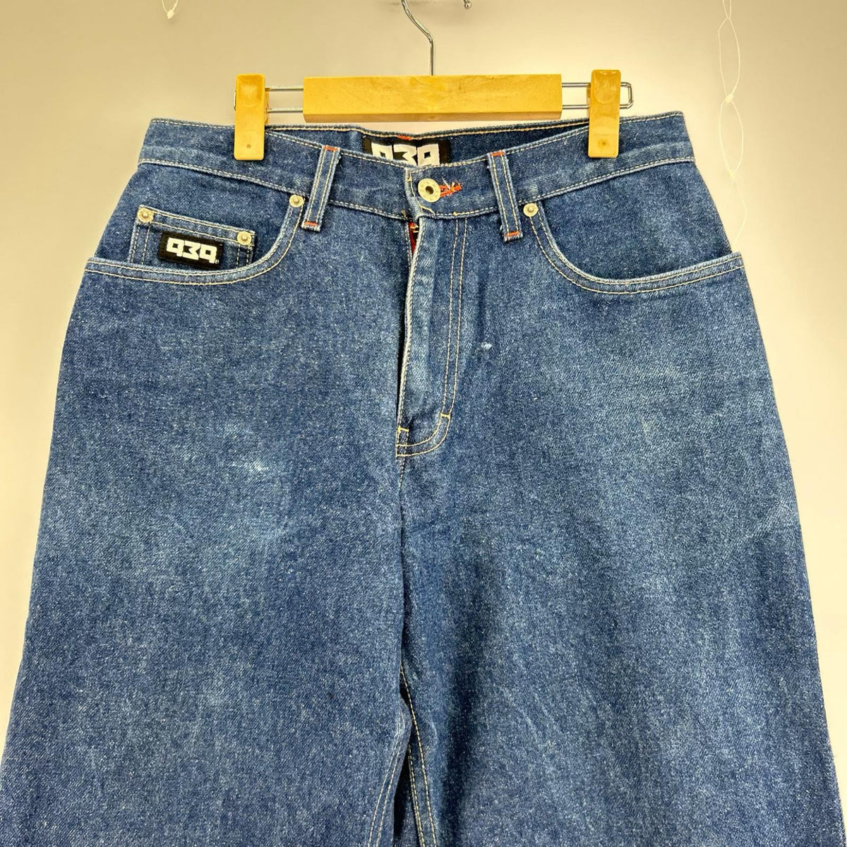 デニムパンツ 939 indigo baggy denim 30 ブルー