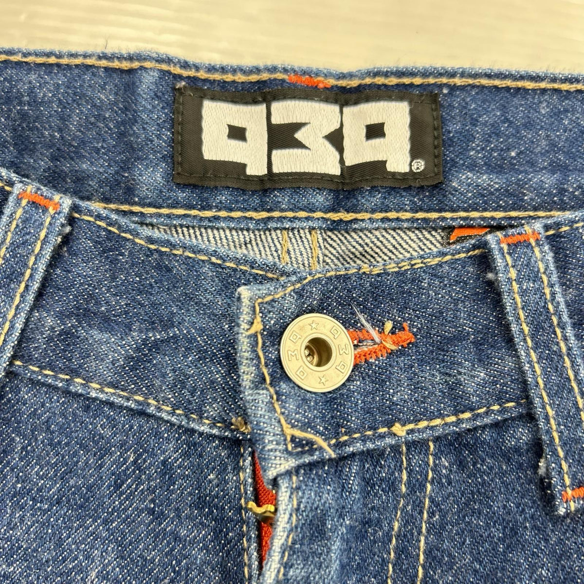 デニムパンツ 939 indigo baggy denim 30 ブルー
