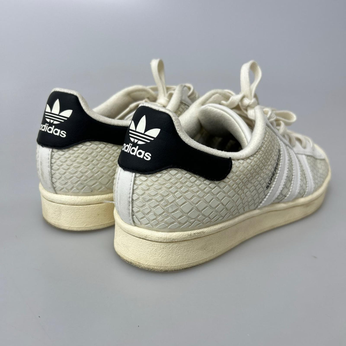スニーカー SUPERSTAR×ATMOS 27.5cm (US9 1/2 UK9 EU45) ホワイト