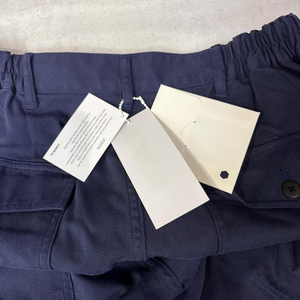 パンツ 26SS CARROL PANTS 紺 (3) 3 ブルー