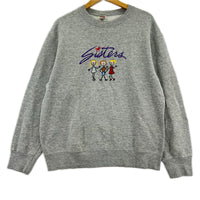 長袖Ｔシャツ 90s FRUIT BODY"Sisters"Sweat M GRY M グレー