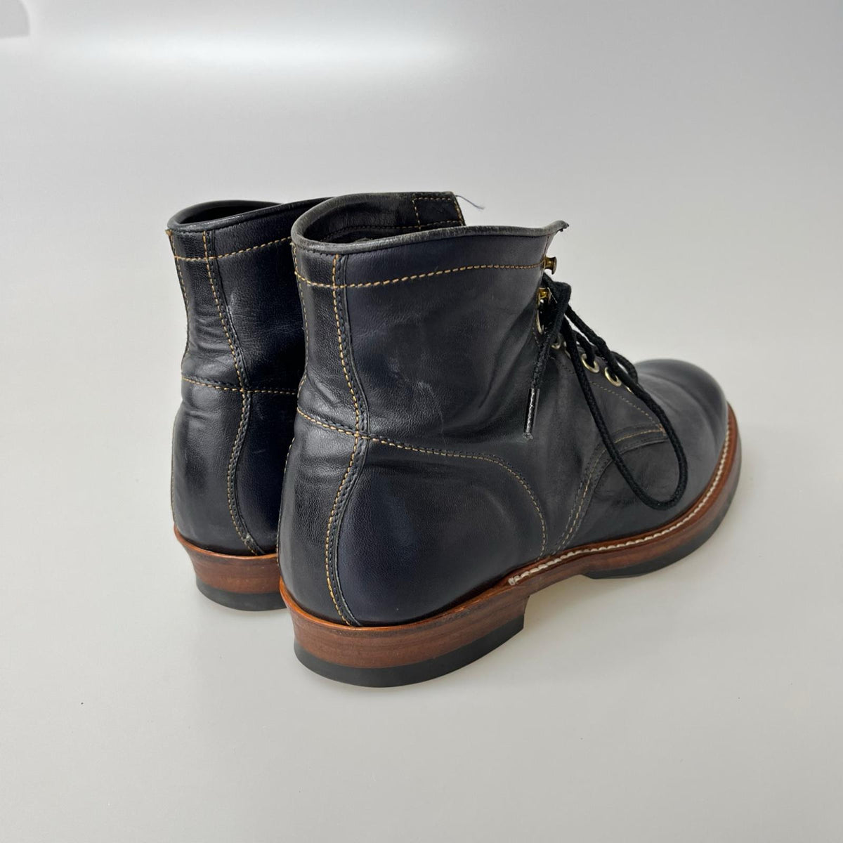 ブーツ INDIGO HORSE WORK (26cm) ブラック