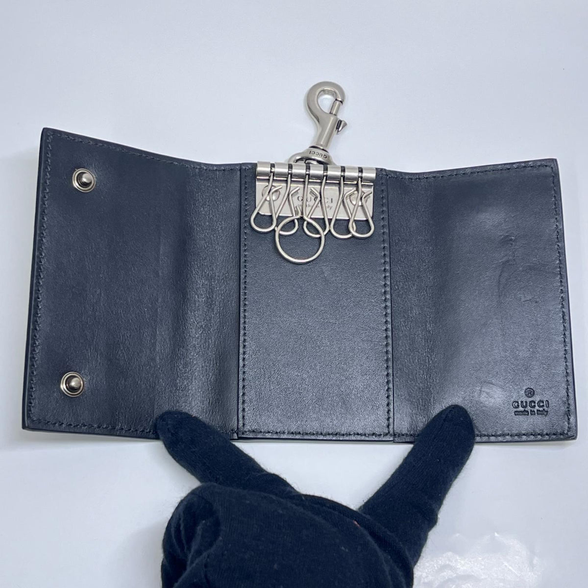 GUCCI/6連ｷｰｹｰｽ/黒/850212 850212