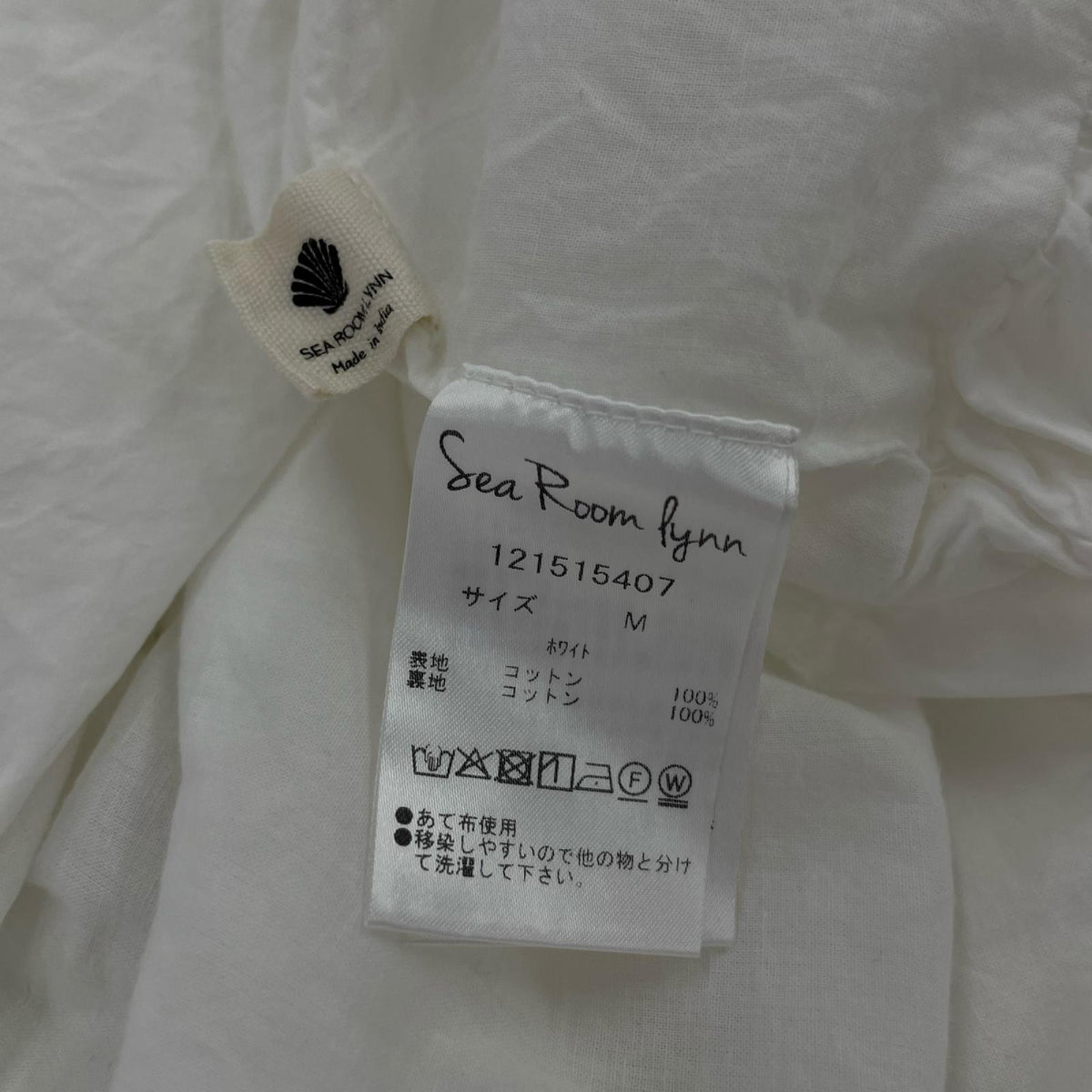 ワンピース SEA ROOM LYNN WHT M M ホワイト
