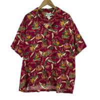半袖シャツ TWO PALMS ﾚｰﾖﾝｱﾛﾊｼｬﾂ PPL L L