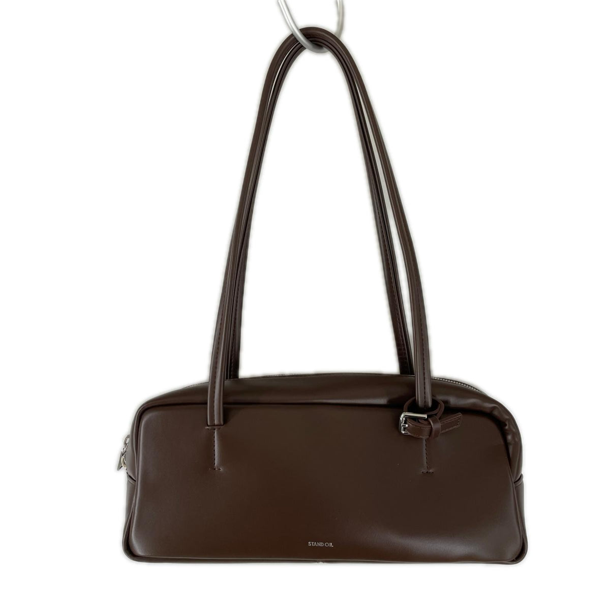 ハンドバッグ . ハンドバッグ STAND OIL More Baguette Bag 茶 ブラウン