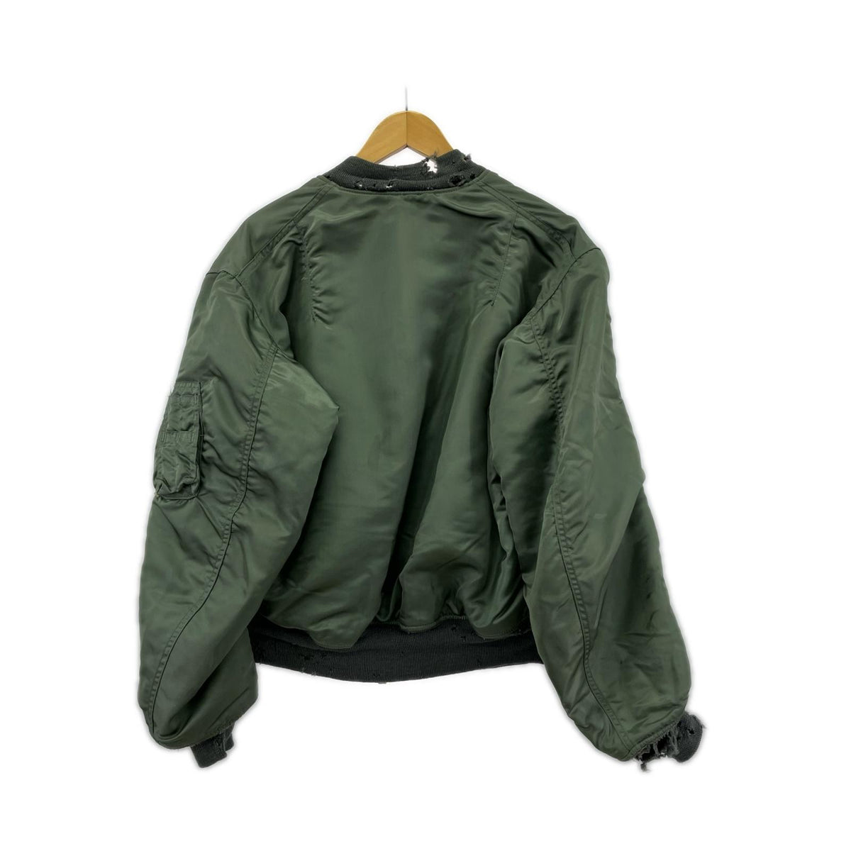 ジャケット 70s MA-1 8279E フライトジャケット (L) カーキ