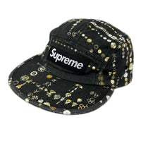 キャップ Supreme x Mike Kelley Camp Cap 黒 ブラック