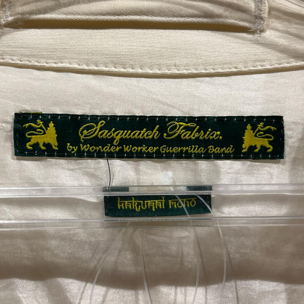 ジャケット 16SS レーヨン スカジャン L ホワイト