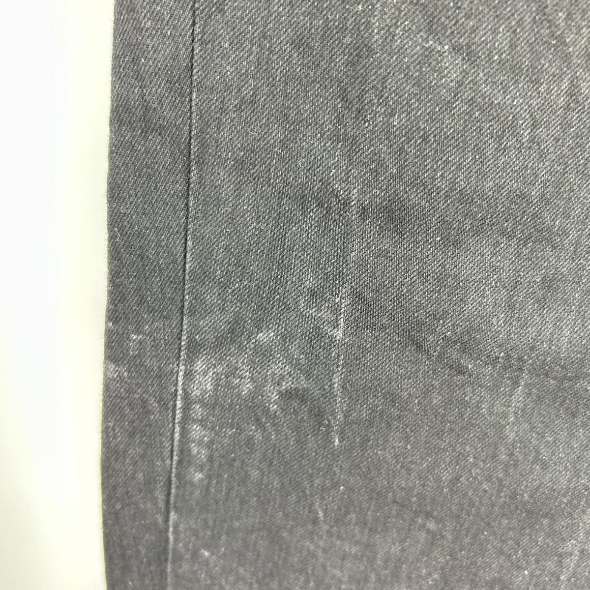 パンツ WIDE DENIM SLACKS 38 ブラック 38 ブラック