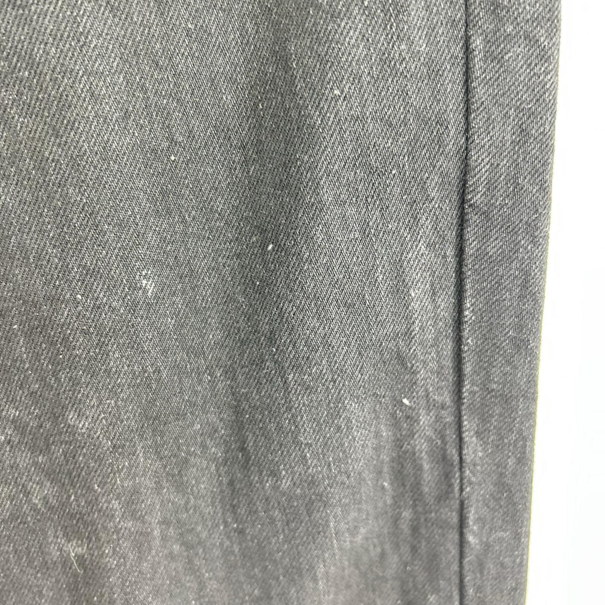 パンツ WIDE DENIM SLACKS 38 ブラック 38 ブラック