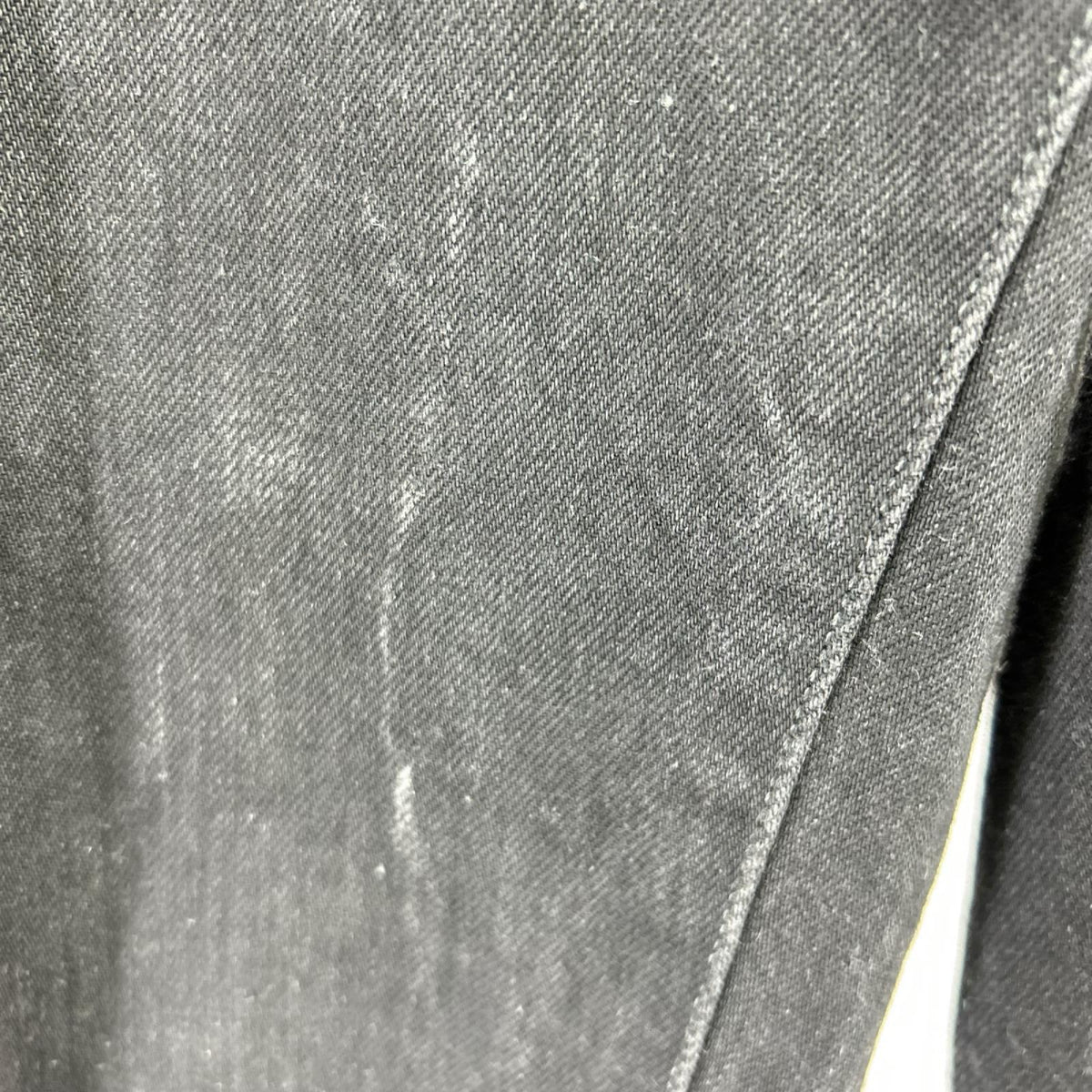パンツ WIDE DENIM SLACKS 38 ブラック 38 ブラック