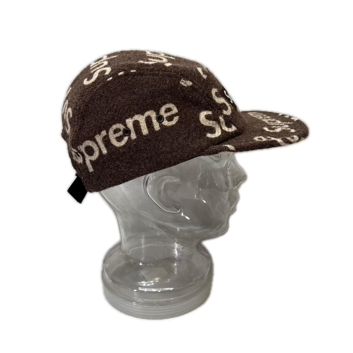 キャップ 18AW Harris Tweed Camp Cap Brown ブラウン