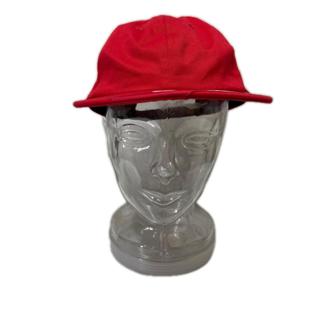 キャップ 18SS Visor Label 6 Panel Cap レッド