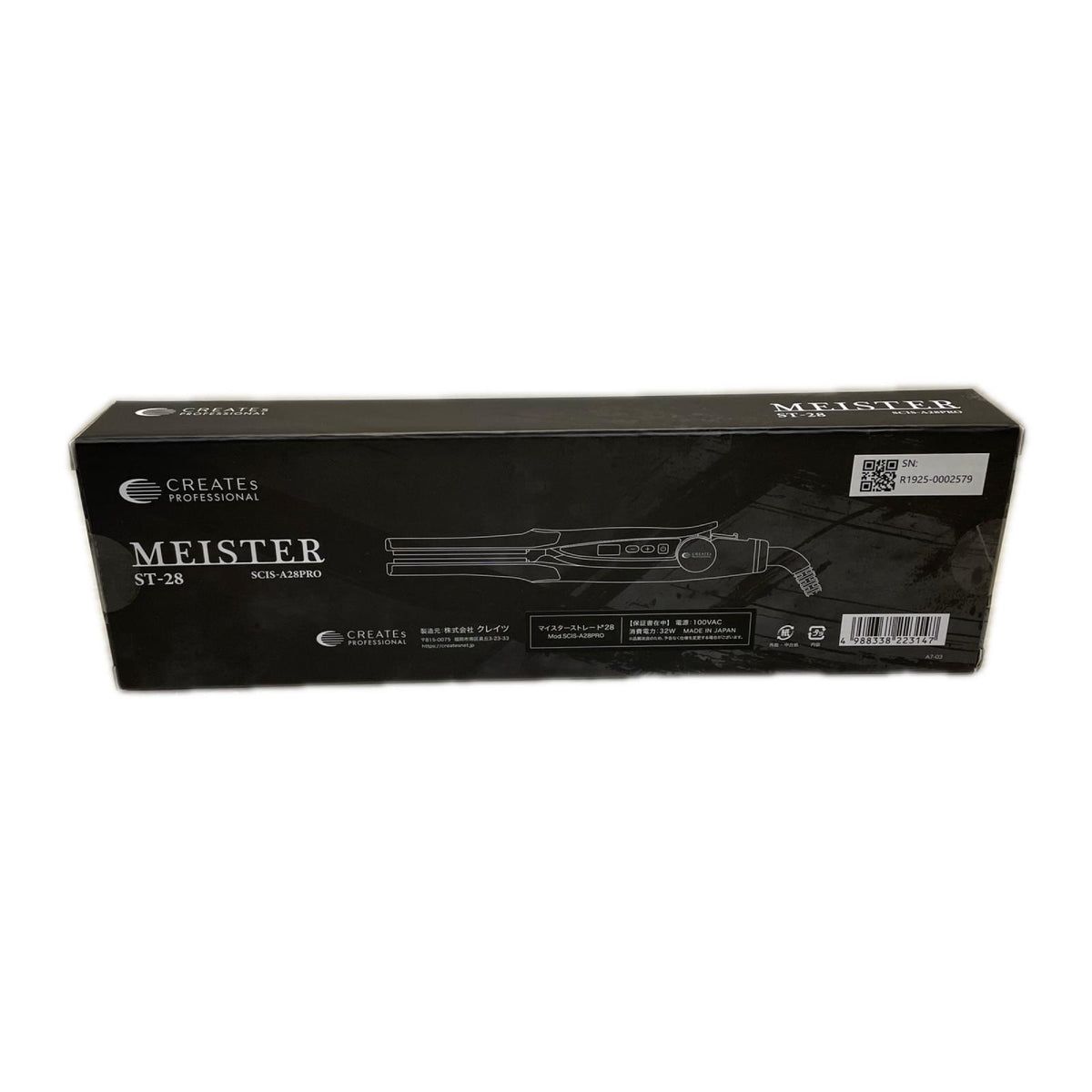 MEISTER ヘアアイロン ST-28 CREATEs 理美容家電