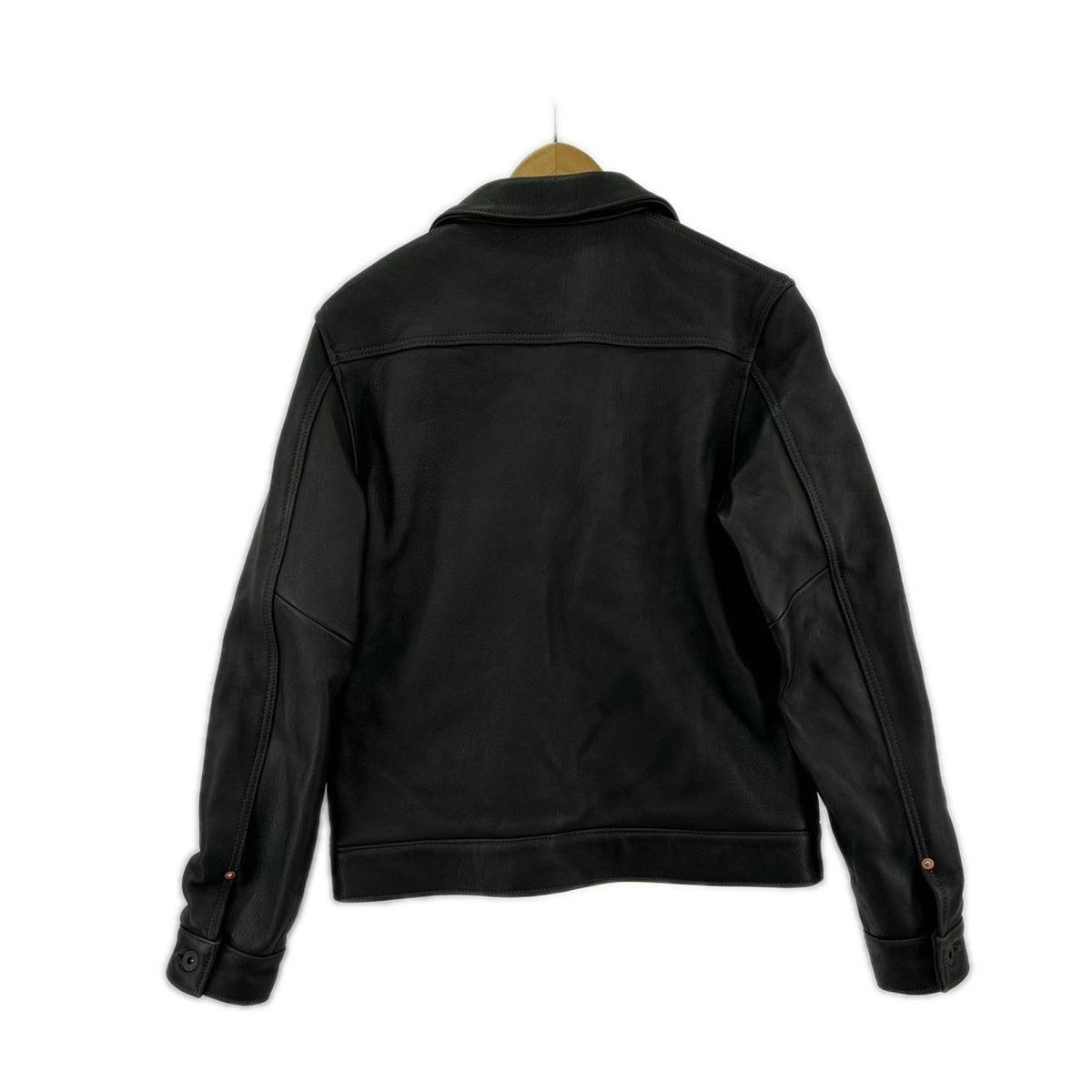 レザージャケット HORSE TEA-CORE TYPE I LEATHER JACKET 36 ブラック