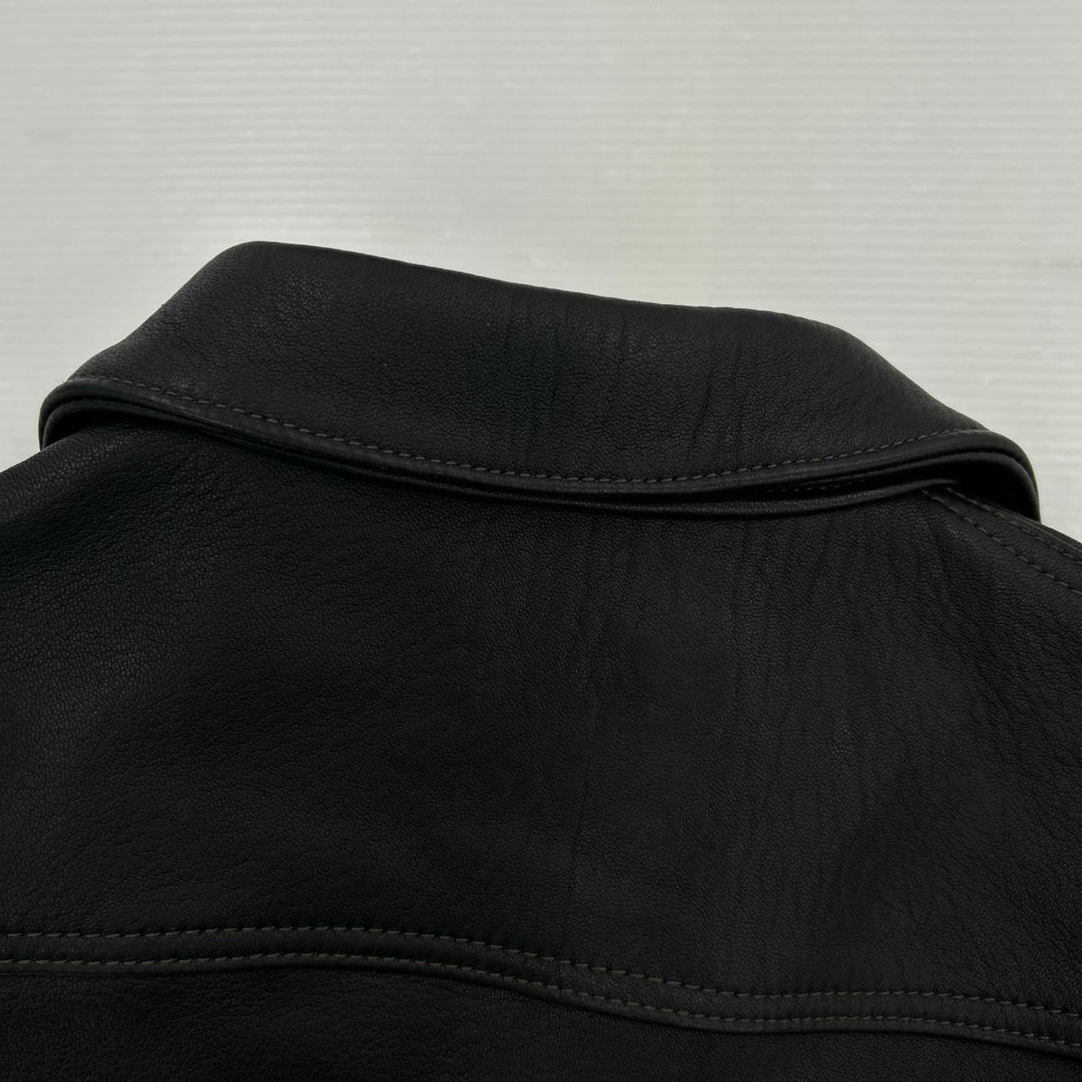 レザージャケット HORSE TEA-CORE TYPE I LEATHER JACKET 36 ブラック