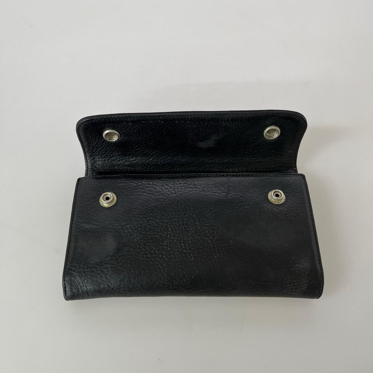 長財布 Wave Cross Ball Wallet ブラック