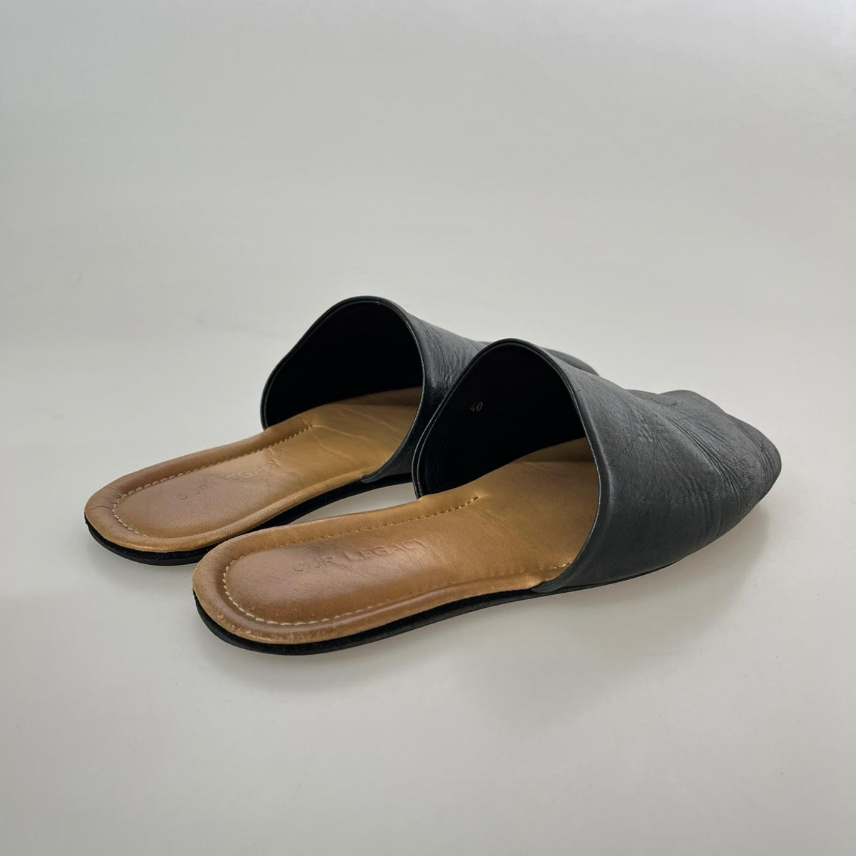 その他靴 Cigarr Slipper BLK (40) A2257CSS 40 ブラック