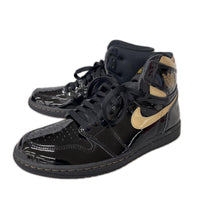 スニーカー AIR JORDAN 1 BLACK METALLIC GOLD 26.0cm 26cm (US8 UK7 1/2 EU42) ブラック