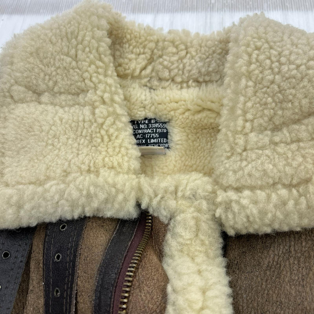ジャケット AVIREX TYPE B-3 ﾌﾗｲﾄﾑｰﾄﾝｼﾞｬｹｯﾄ 33H5595 （36） 36 ブラウン
