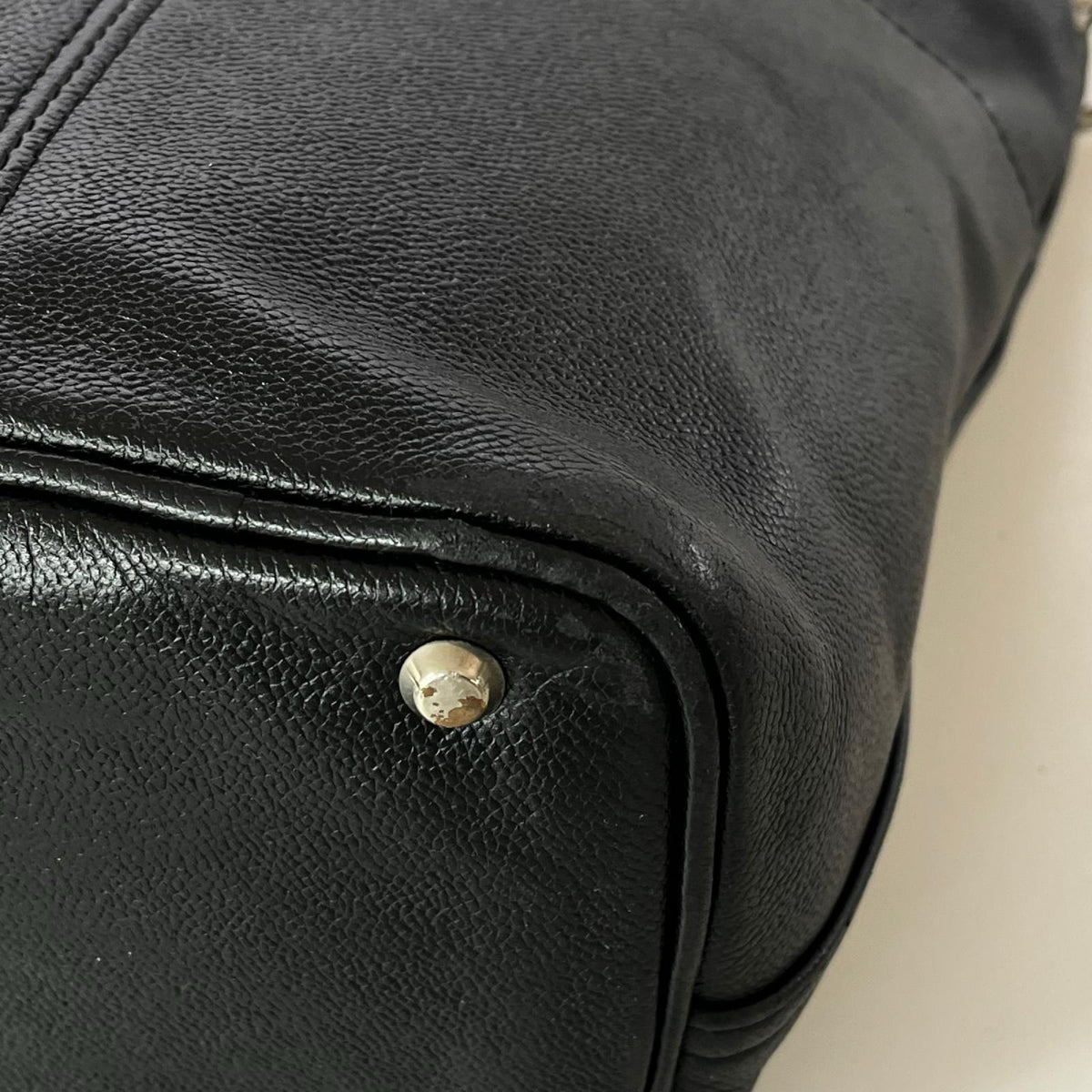その他バッグ PORTER LINK 吉田ｶﾊﾞﾝ ﾄｰﾄﾊﾞｯｸﾞ 牛ｽﾃｱ 黒 ブラック