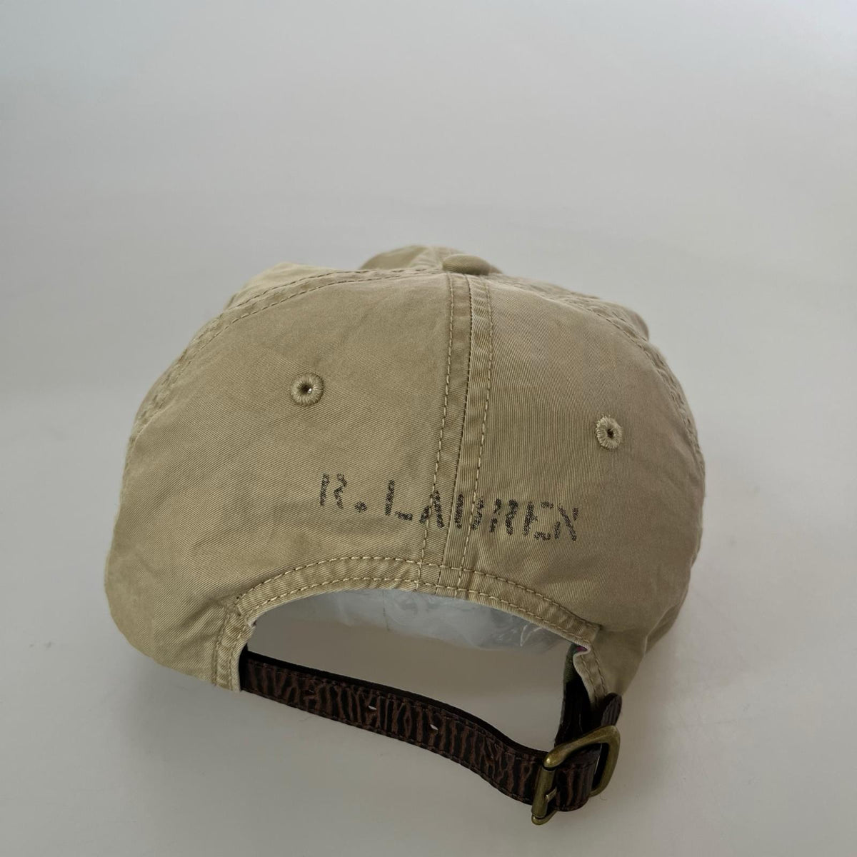 キャップ baseball cap ベージュ