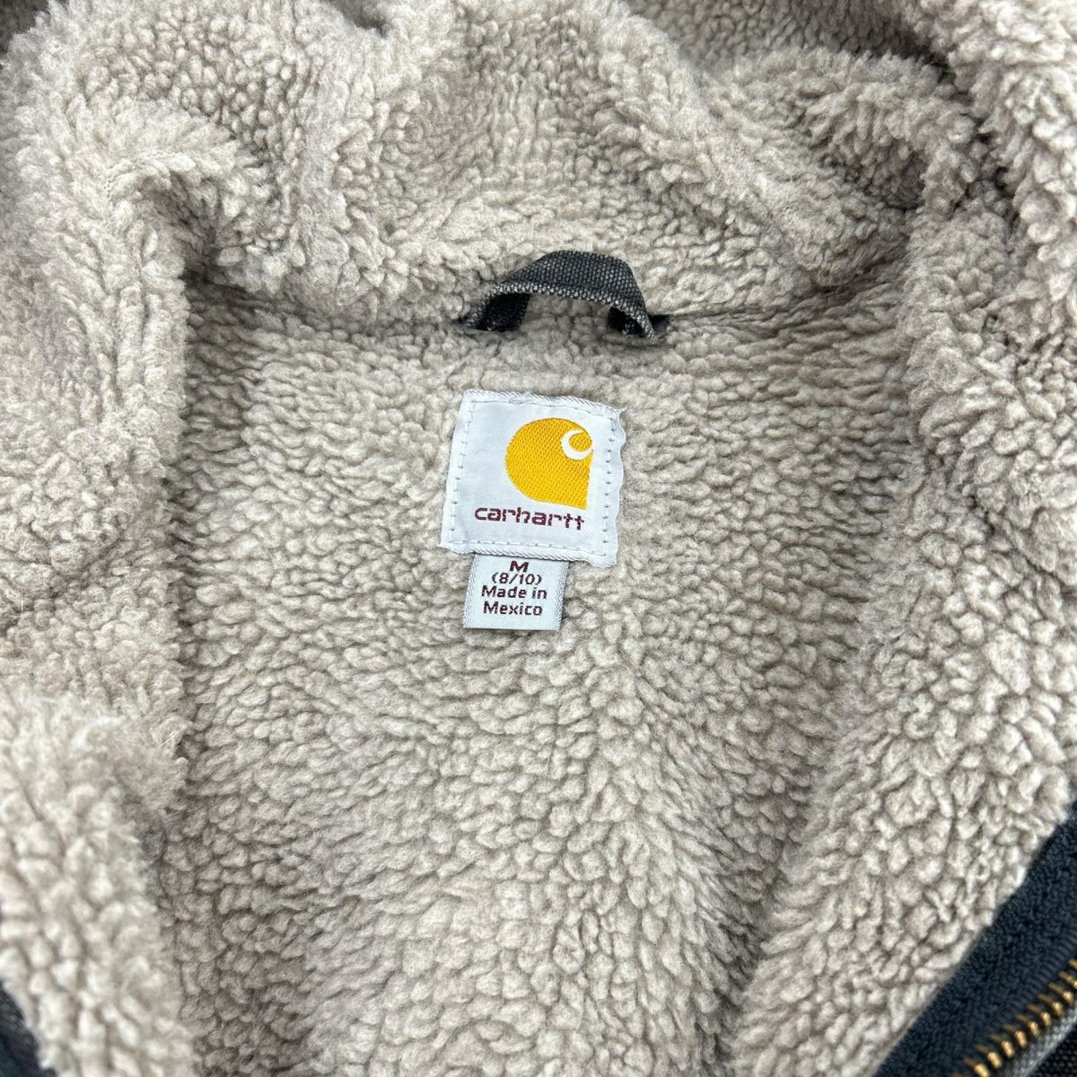 ジャケット Carhartt 15年製 ﾒｷｼｺ製 ｼｴﾗｼﾞｬｹｯﾄ WJ141 黒 (M) M ブラック