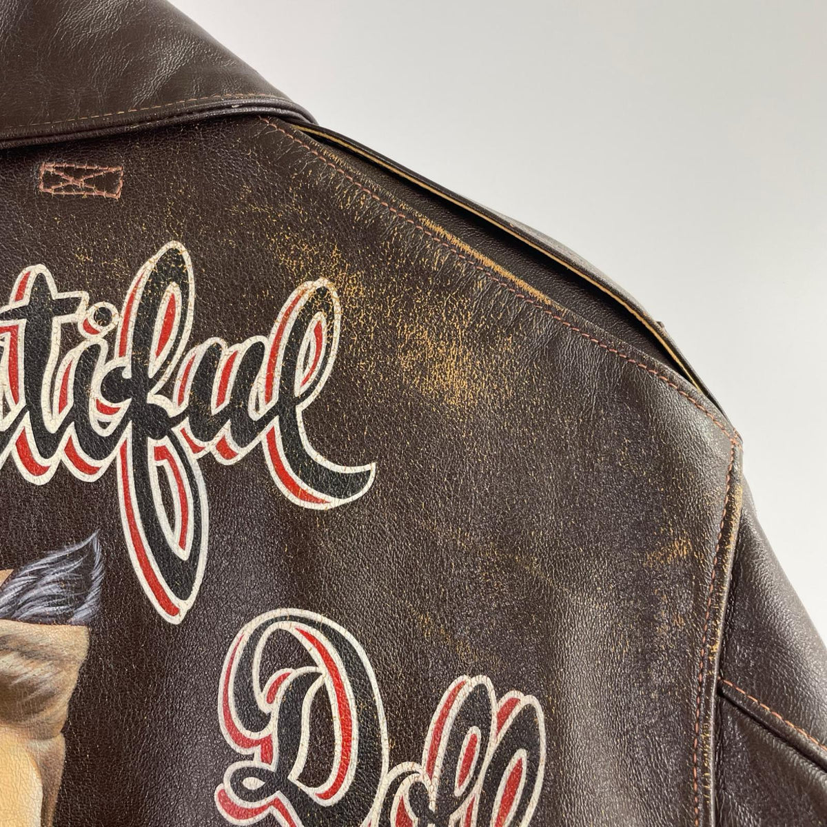レザージャケット TYPE A-2 Big Beautiful Doll (42) 42 ブラウン