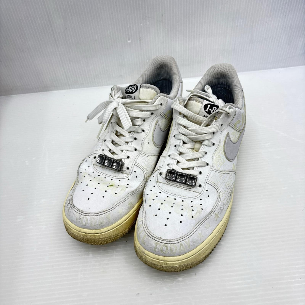 スニーカー Air Force 1 Low 1-800 White 白 26.5cm (US8 1/2 UK8 EU43)