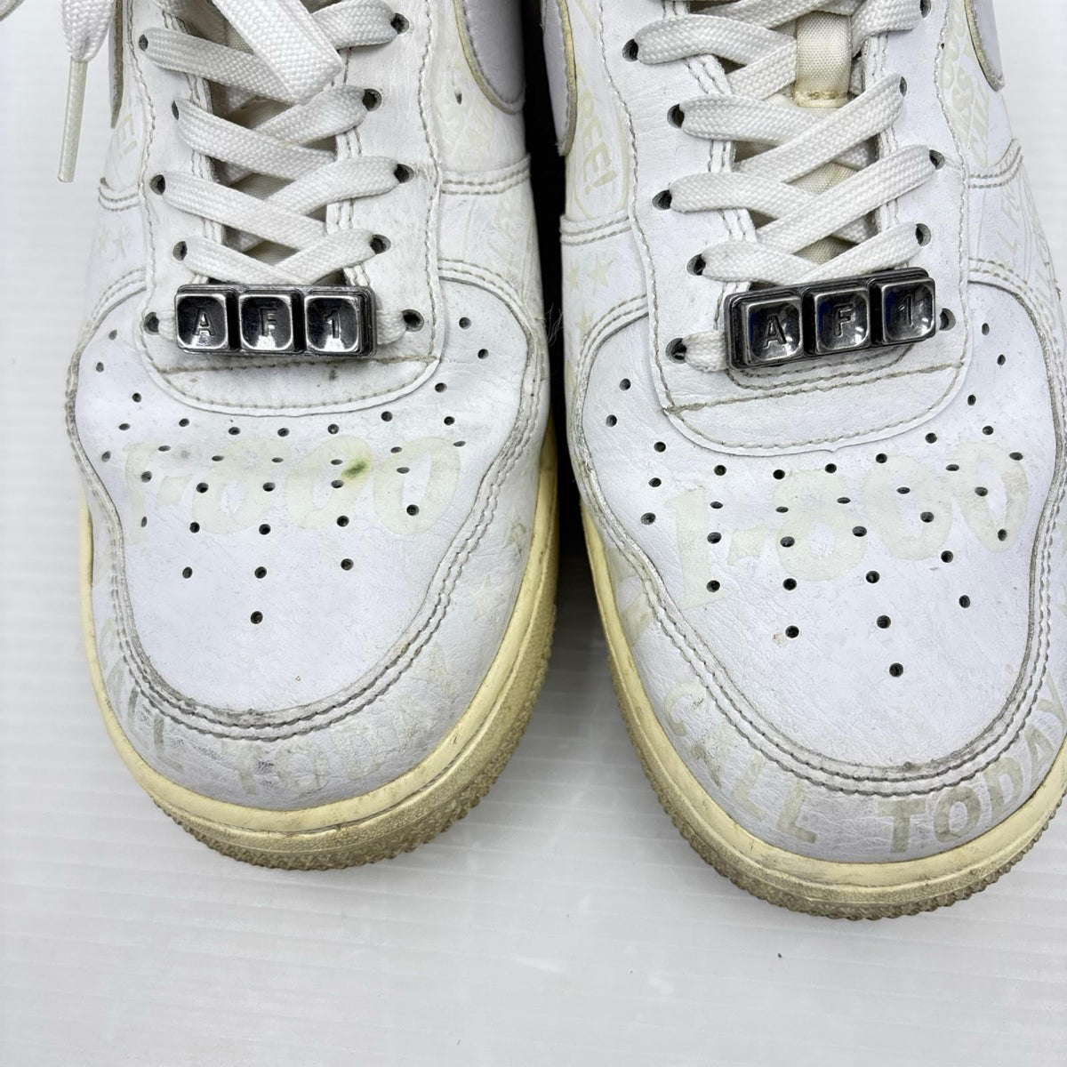 スニーカー Air Force 1 Low 1-800 White 白 26.5cm (US8 1/2 UK8 EU43)