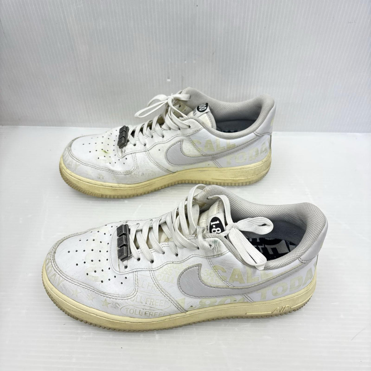 スニーカー Air Force 1 Low 1-800 White 白 26.5cm (US8 1/2 UK8 EU43)