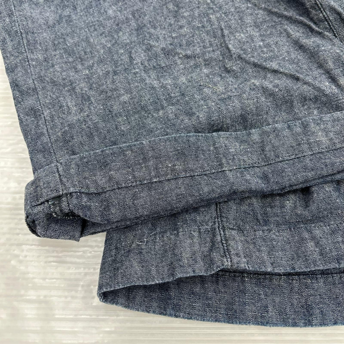 パンツ ﾜｲﾄﾞﾊﾟﾝﾂ 青 SIZE S S