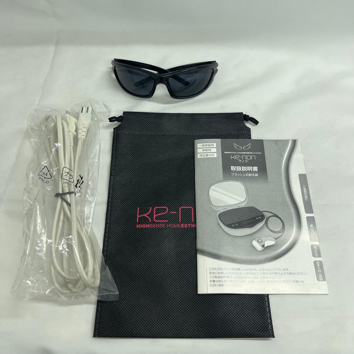 KE-NON 家庭用脱毛器 ver.7.2 ｶｰﾄﾘｯｼﾞ付 NIPL-2080 Mteck 理美容家電
