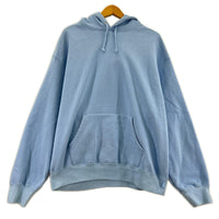パーカー Satin Applique Hooded Sweatshirt M