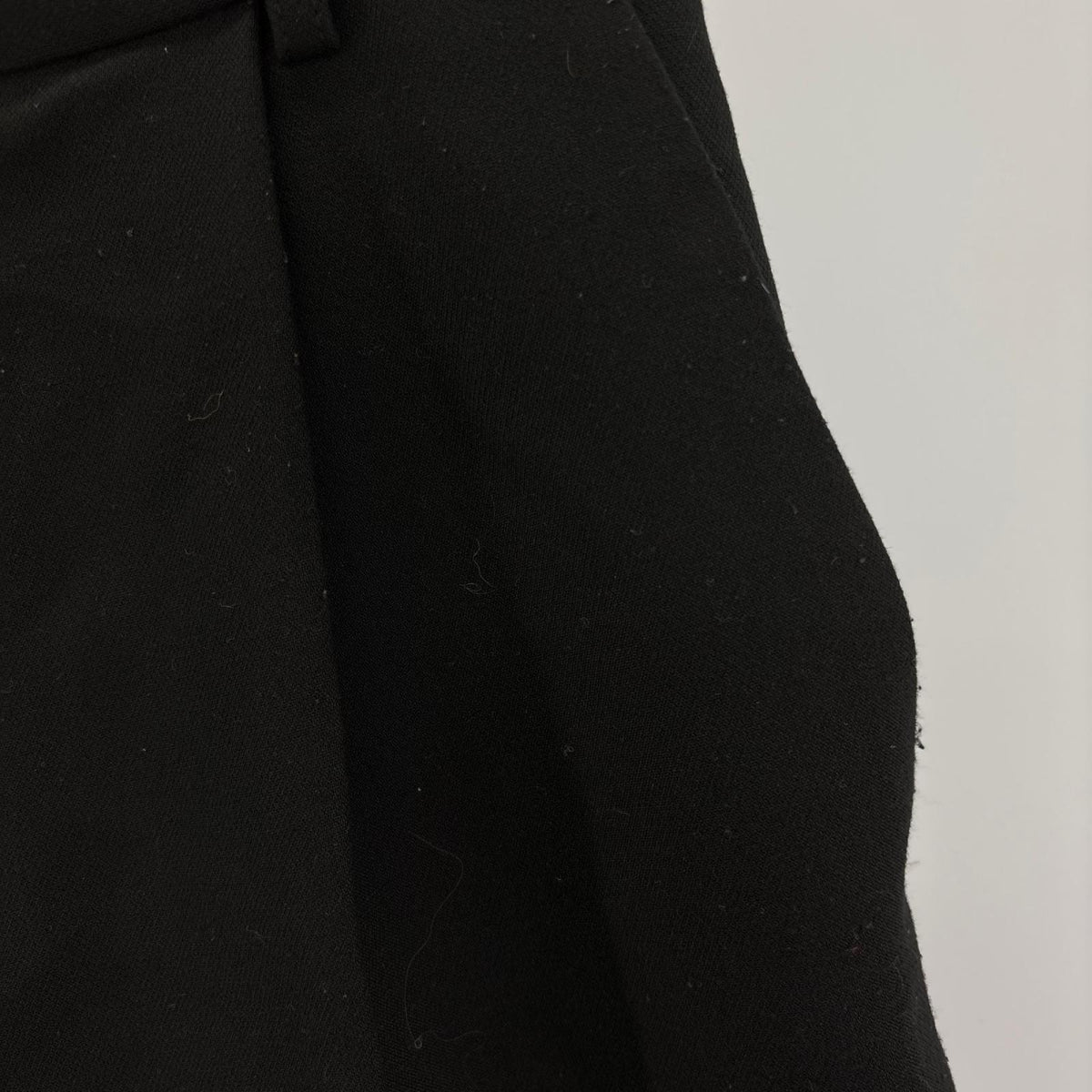 パンツ タックワイドパンツ BLK 38 M ブラック