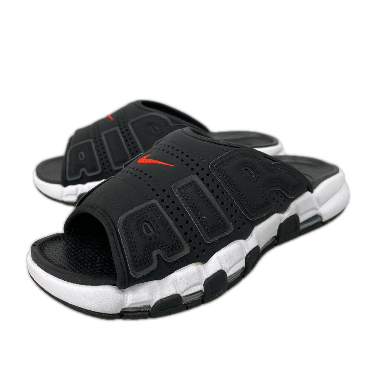 サンダル AIR MORE UPTEMPO FJ2707-001 (27cm) 27cm (US9 UK8 1/2 EU44) ブラック
