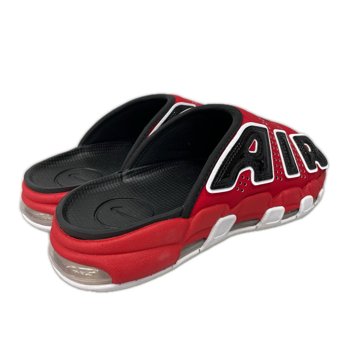 サンダル Air more uptempo slide FJ6036-600 (27cm) 27cm (US9 UK8 1/2 EU44) レッド