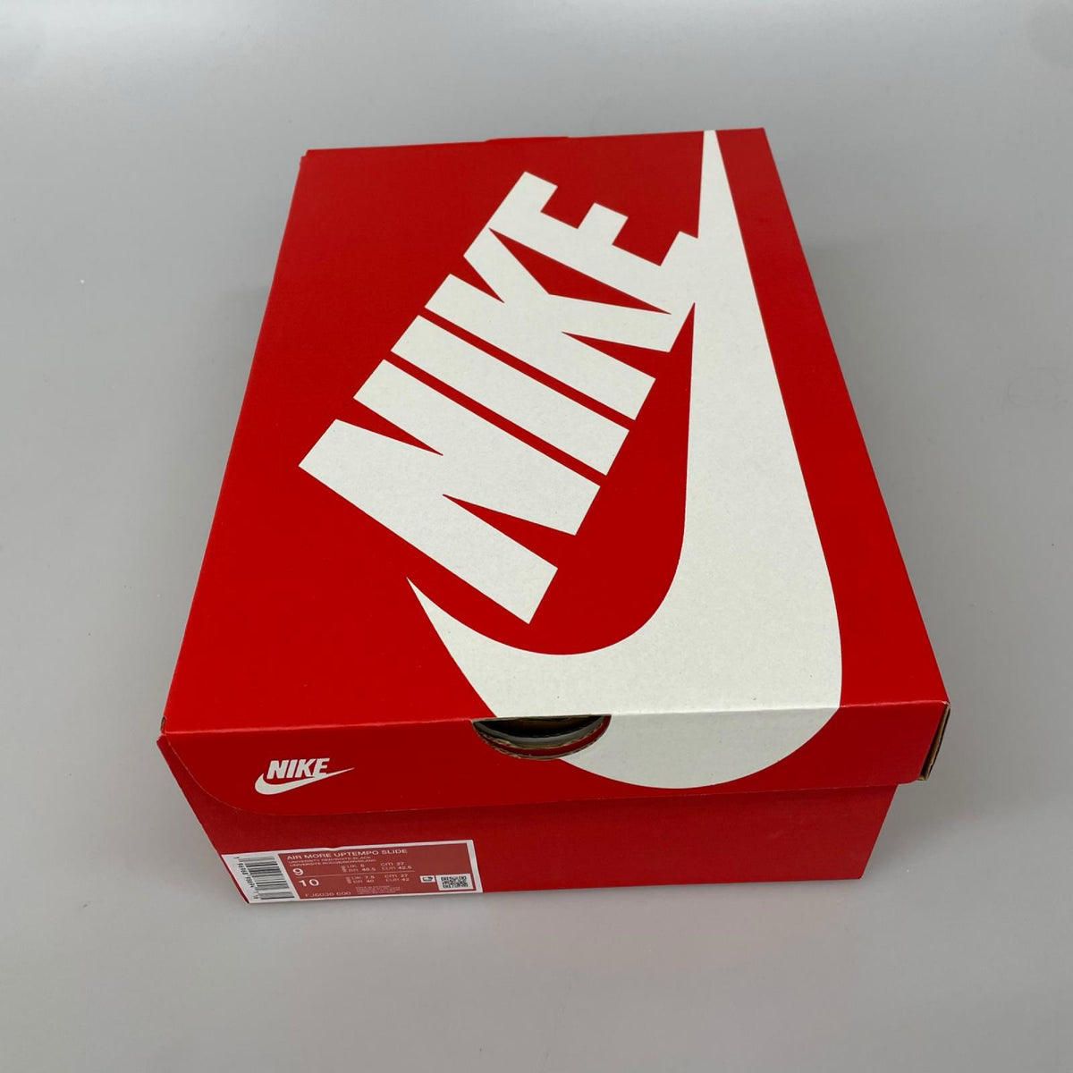 サンダル Air more uptempo slide FJ6036-600 (27cm) 27cm (US9 UK8 1/2 EU44) レッド