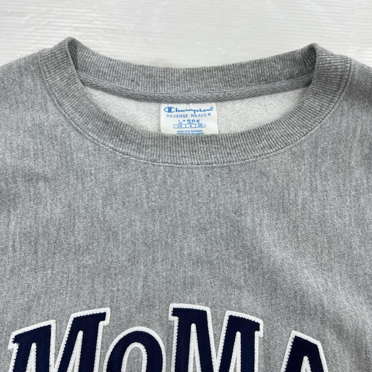 スウェット Champion MoMA Reverse Weave L グレー