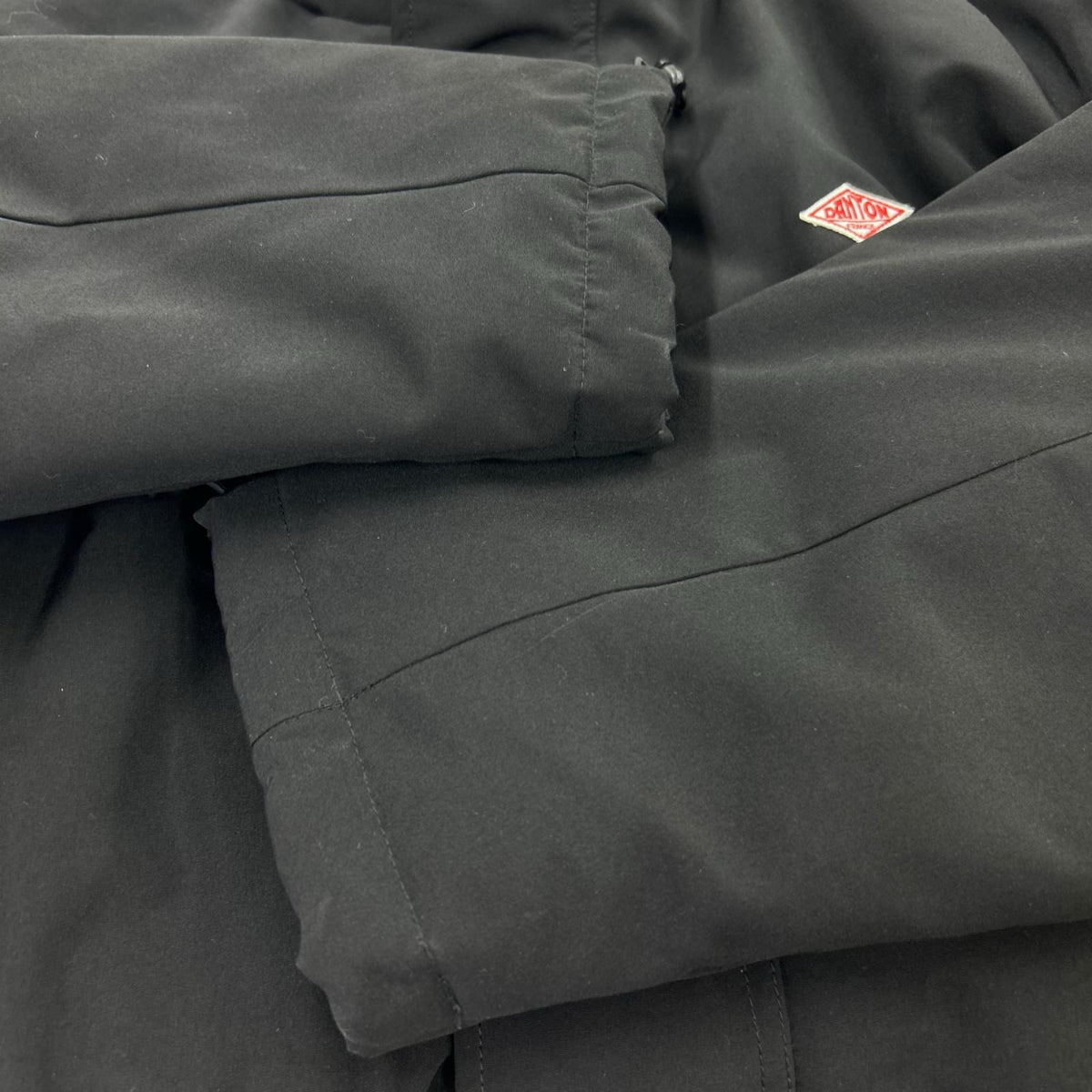 ダウンジャケット Danton STAND COLLAR JACKET DT-A0532 黒 (M) M ブラック
