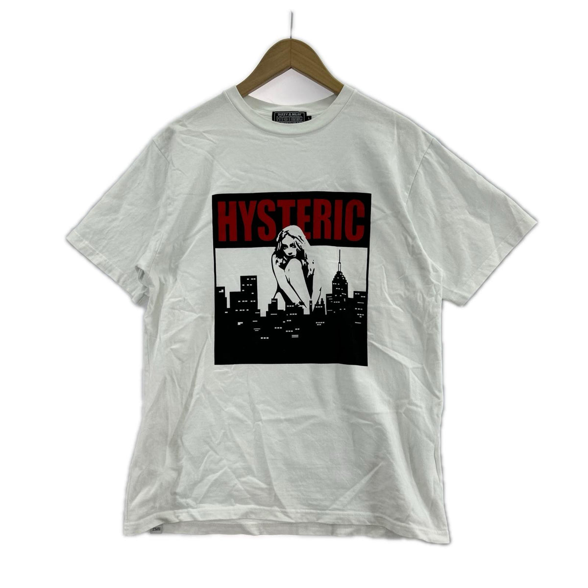 半袖Ｔシャツ HYSTERIC GLAMOUR HYSTERIC CITY TEE 02261CT65 白 (L) L ホワイト