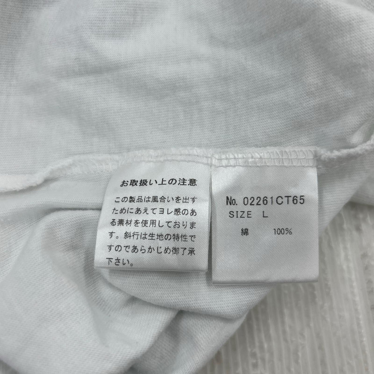 半袖Ｔシャツ HYSTERIC GLAMOUR HYSTERIC CITY TEE 02261CT65 白 (L) L ホワイト